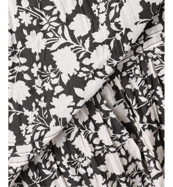 JOURNAL STANDARD relume「《WEB限定追加 / 新色》コットンボイルクリンクルティアードスカート（柄）」|スカート|