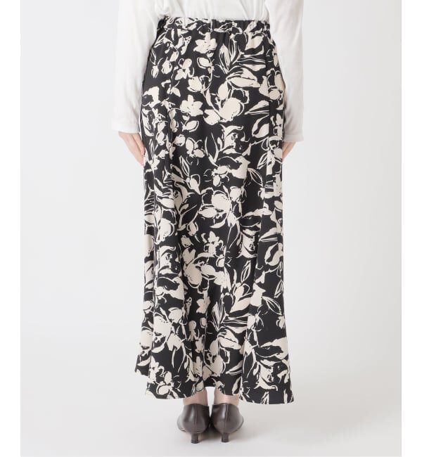 JOURNAL STANDARD relume「バイカラーリーフプリントスカート」|スカート|