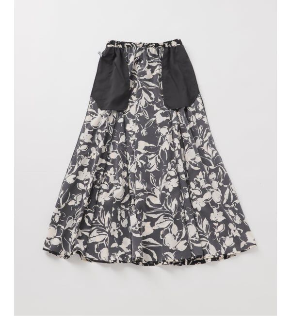 JOURNAL STANDARD relume「バイカラーリーフプリントスカート」|スカート|