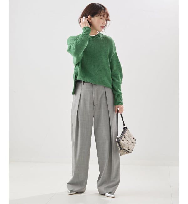 journal standard L'essage「【金子綾さん着用】コットンTAPEワイドプルオーバー」|ニット・セーター|