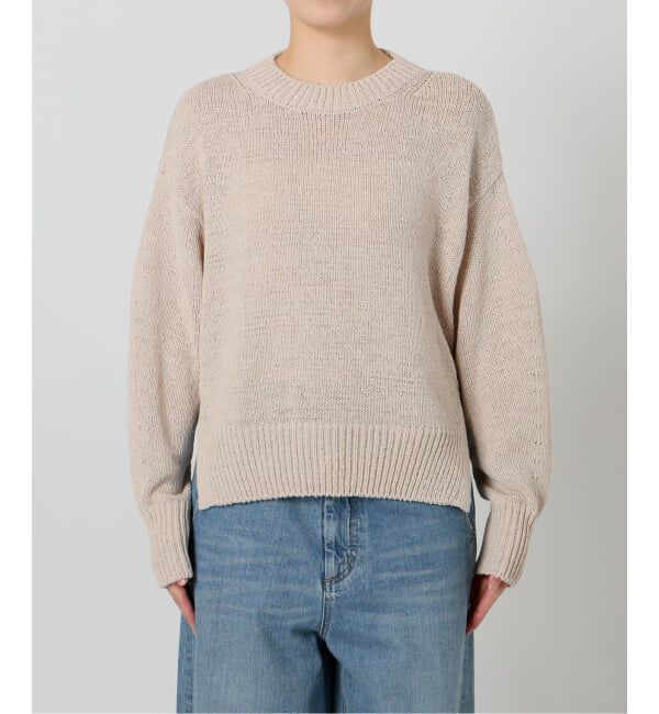 journal standard L'essage「【金子綾さん着用】コットンTAPEワイドプルオーバー」|ニット・セーター|