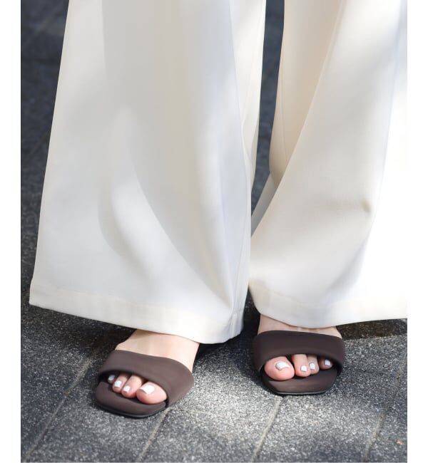 JOURNAL STANDARD relume「RELUME アンクルストラップサンダル」|サンダル|ブラウン