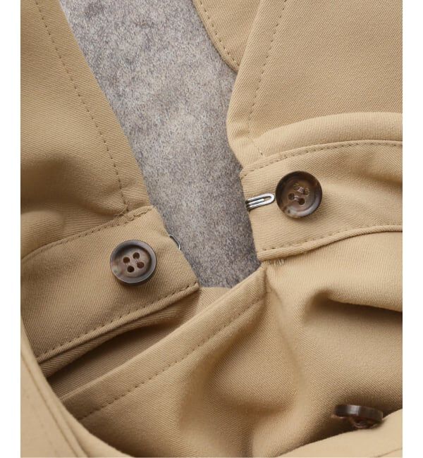 JOURNAL STANDARD「ポリエステルギャバダブルカラートレンチコート」|トレンチコート|