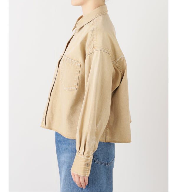JOURNAL STANDARD「《追加》ライトオンスデニムクロップドシャツ」|シャツ・ブラウス|