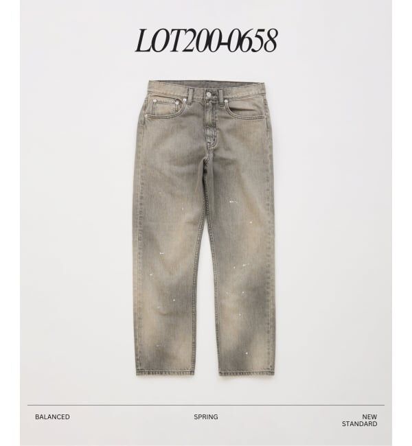 JOURNAL STANDARD「セミタイトストレート デニム パンツ LOT200-0658」|デニム|