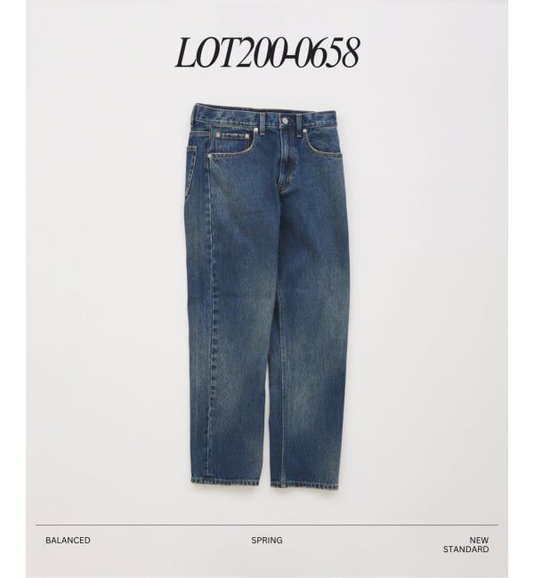 JOURNAL STANDARD「セミタイトストレート デニム パンツ LOT200-0658」|デニム|