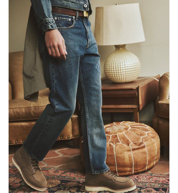 JOURNAL STANDARD「セミタイトストレート デニム パンツ LOT200-0658」|デニム|