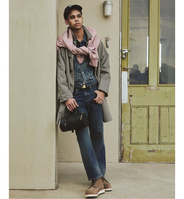 JOURNAL STANDARD「セミタイトストレート デニム パンツ LOT200-0658」|デニム|