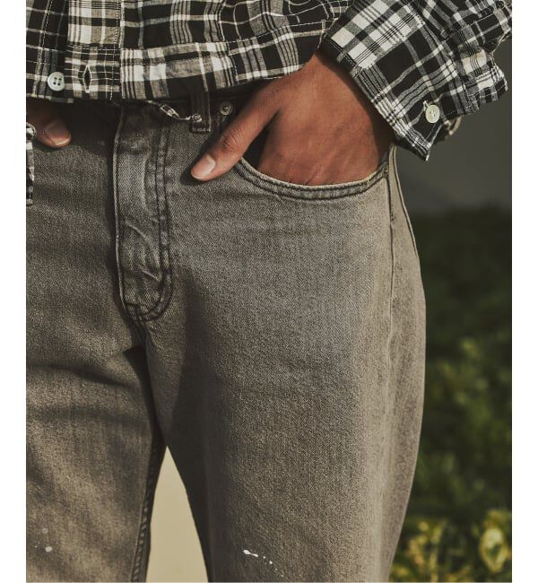 JOURNAL STANDARD「セミタイトストレート デニム パンツ LOT200-0658」|デニム|