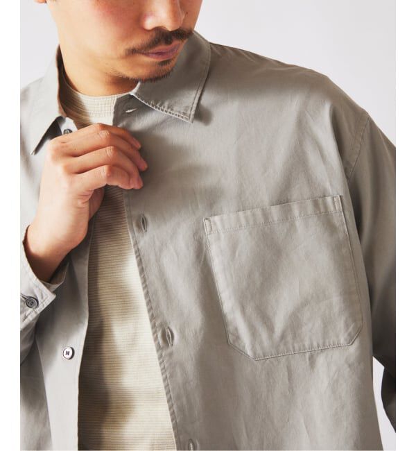 JOURNAL STANDARD relume「JAMES FABRIC / ジェームスファブリック ガーメントダイ シャツ」|シャツ・ブラウス|