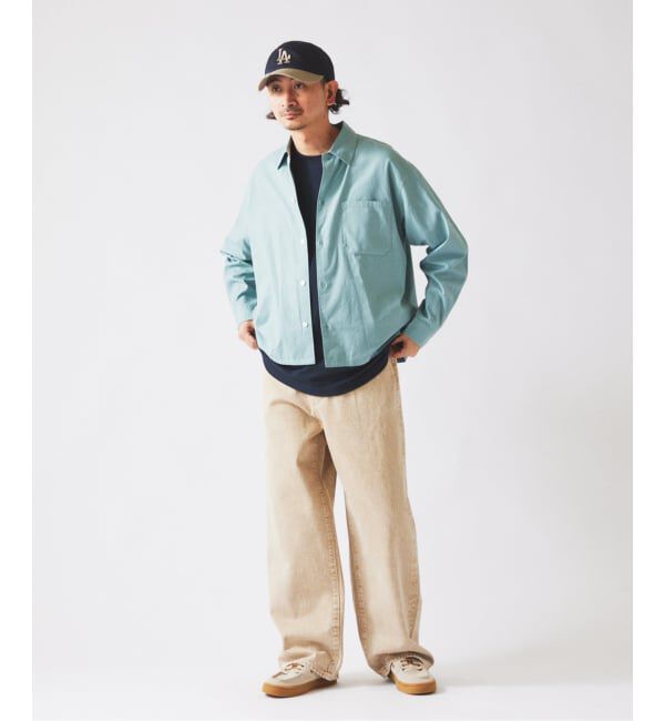 JOURNAL STANDARD relume「JAMES FABRIC / ジェームスファブリック ガーメントダイ シャツ」|シャツ・ブラウス|