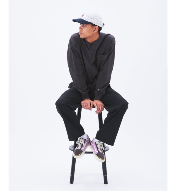 JOURNAL STANDARD「CHAMPION / チャンピオン for JS 長袖 ヘンリーネック」|Tシャツ・カットソー|