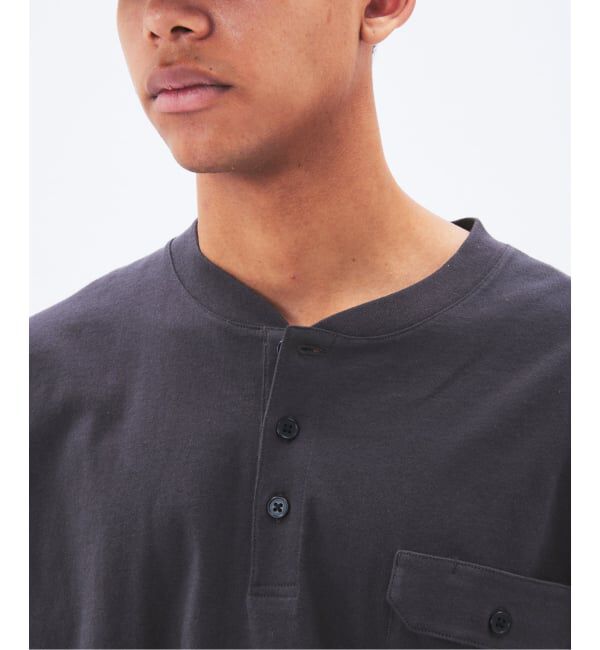 JOURNAL STANDARD「CHAMPION / チャンピオン for JS 長袖 ヘンリーネック」|Tシャツ・カットソー|