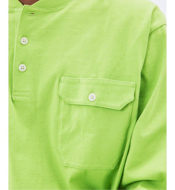 JOURNAL STANDARD「CHAMPION / チャンピオン for JS 長袖 ヘンリーネック」|Tシャツ・カットソー|