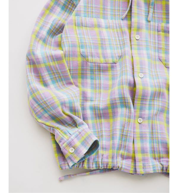 JOURNAL STANDARD relume「カラー アメリカンチェック フーディシャツ」|シャツ・ブラウス|
