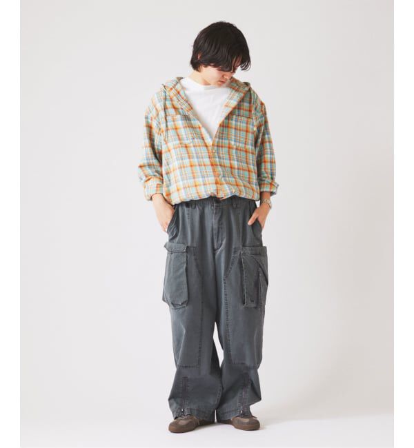 JOURNAL STANDARD relume「カラー アメリカンチェック フーディシャツ」|シャツ・ブラウス|