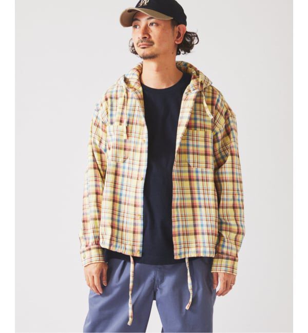 JOURNAL STANDARD relume「カラー アメリカンチェック フーディシャツ」|シャツ・ブラウス|