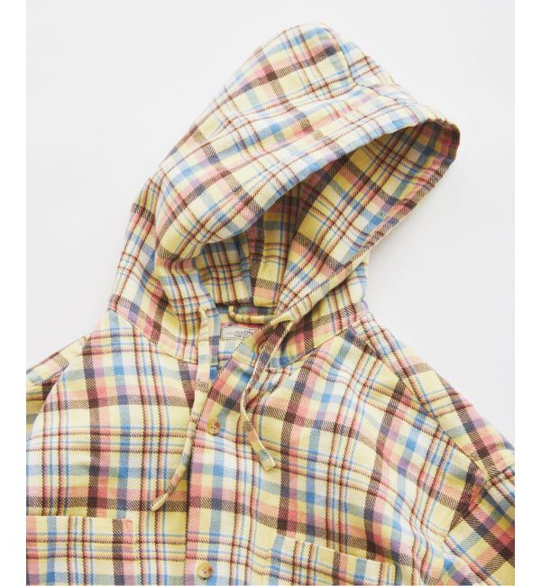 JOURNAL STANDARD relume「カラー アメリカンチェック フーディシャツ」|シャツ・ブラウス|