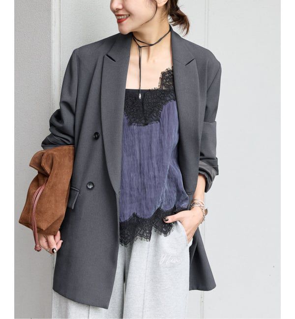 JOURNAL STANDARD「《追加2》ライクストレッチジャケット」|テーラードジャケット|グレー