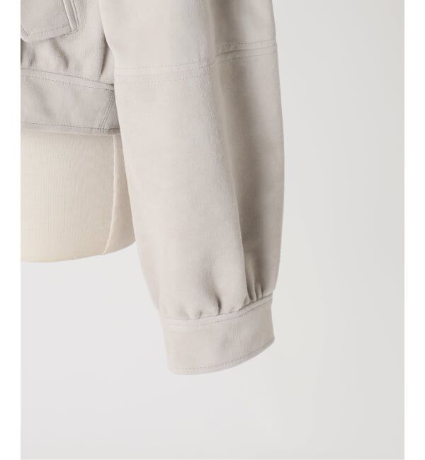 JOURNAL STANDARD「別注【Ayumi.Hamamoto&times;JOURNALSTANDARD】A/H Goat Suede Flight BZ」|ライダースジャケット|