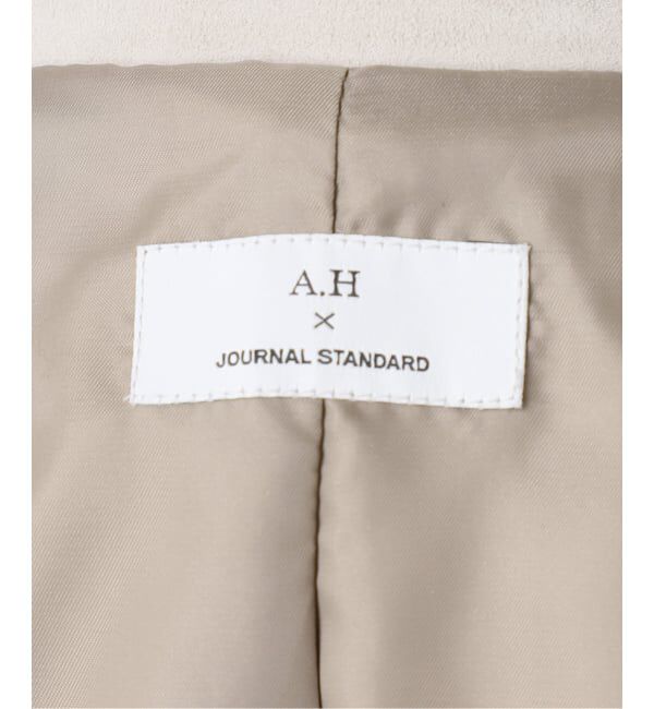 JOURNAL STANDARD「別注【Ayumi.Hamamoto&times;JOURNALSTANDARD】A/H Goat Suede Flight BZ」|ライダースジャケット|