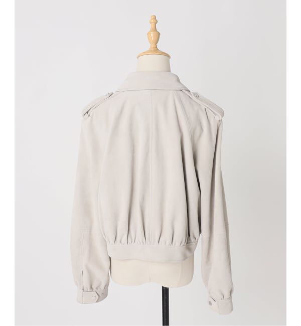 JOURNAL STANDARD「別注【Ayumi.Hamamoto&times;JOURNALSTANDARD】A/H Goat Suede Flight BZ」|ライダースジャケット|