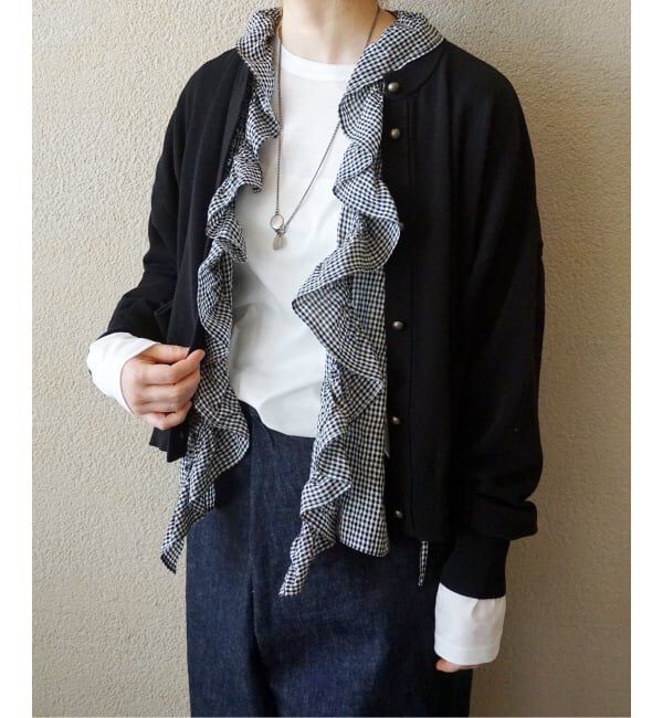 journal standard luxe「ハイツイストテンジク クルーネックカーディガン」|カーディガン|