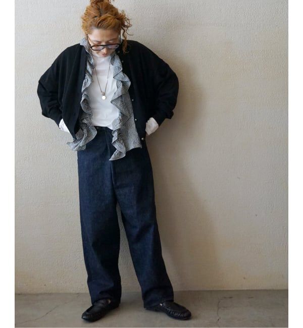 journal standard luxe「ハイツイストテンジク クルーネックカーディガン」|カーディガン|