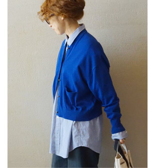 journal standard luxe「ハイツイストテンジク クルーネックカーディガン」|カーディガン|