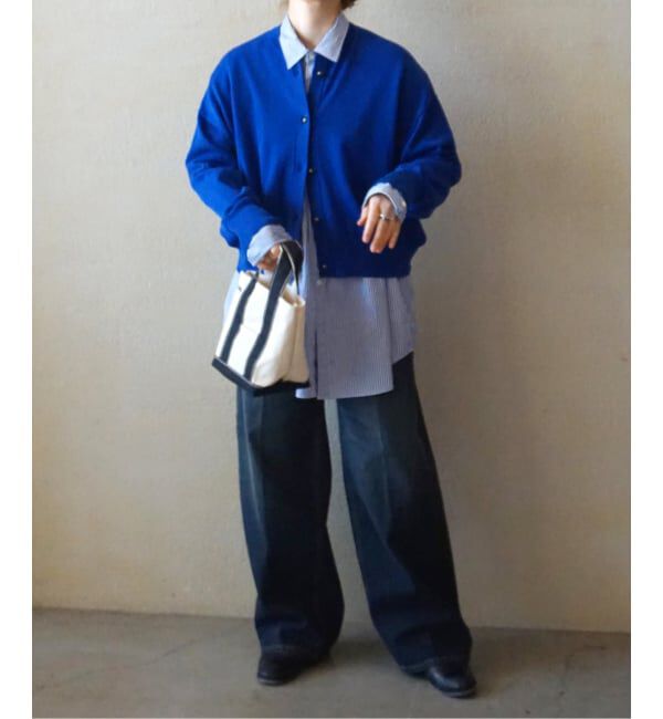 journal standard luxe「ハイツイストテンジク クルーネックカーディガン」|カーディガン|