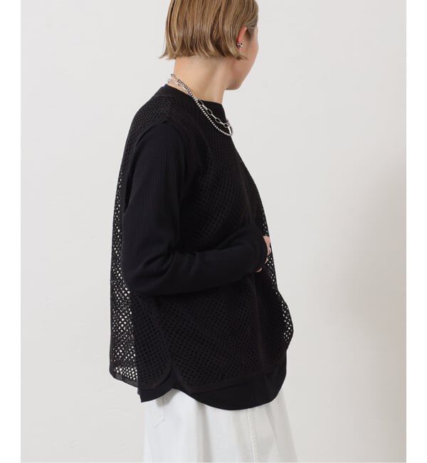 journal standard luxe「メッシュアミ ベスト」|ベスト・ジレ|