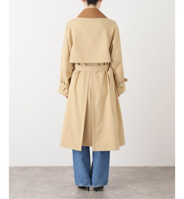 JOURNAL STANDARD「《追加2》ポリエステルギャバダブルカラートレンチコート」|トレンチコート|