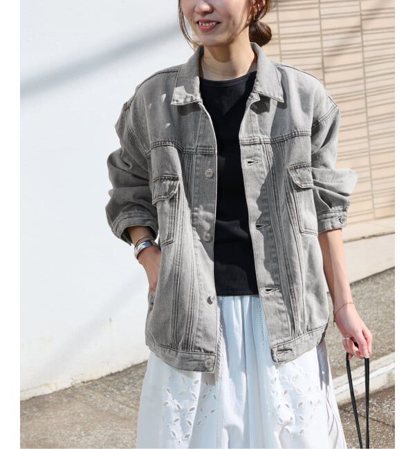 JOURNAL STANDARD relume「デニムトラッカージャケット」|デニムジャケット|グレーB