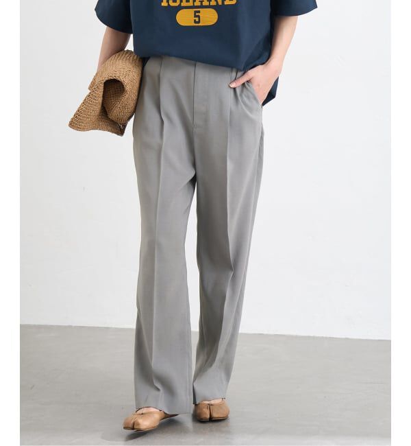 JOURNAL STANDARD「アイアスストレッチストレートパンツ」|スラックス|グレー