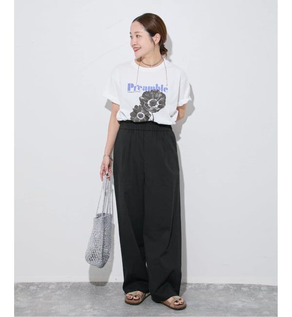 JOURNAL STANDARD「《追加》ウォッシャブルコットンリネンIVISストレートパンツ」|その他|