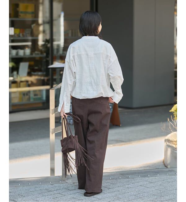 JOURNAL STANDARD「《追加》ウォッシャブルコットンリネンIVISストレートパンツ」|その他|
