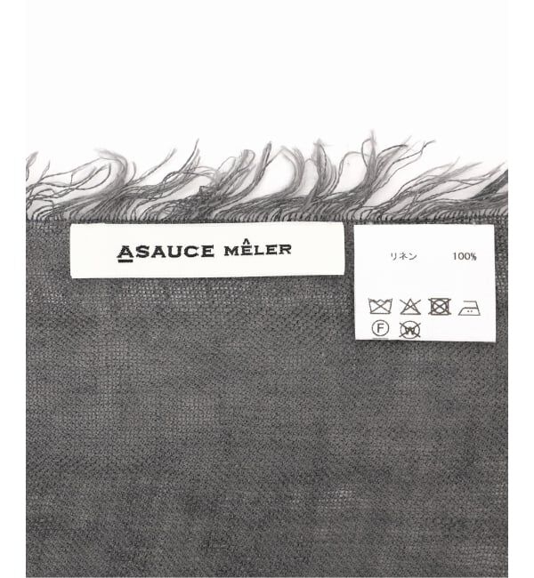 journal standard L'essage「《追加》【ASAUCE MELER】フランダースサンリネンガーゼSTLiii：ストール」|ストール|