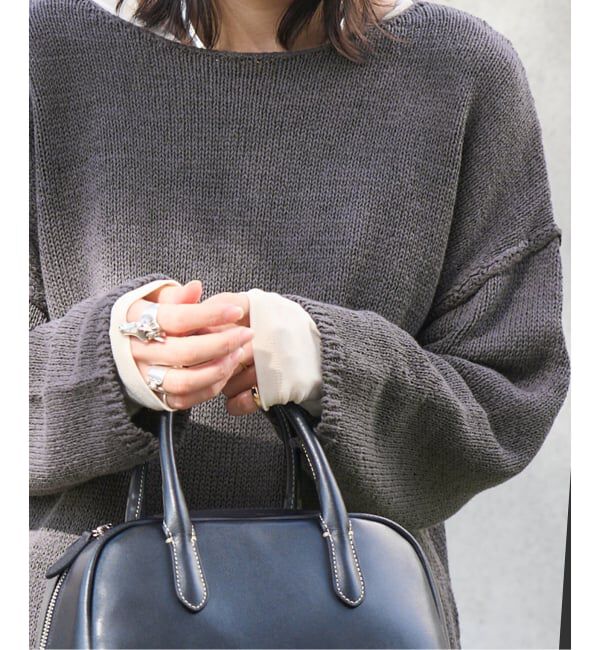 JOURNAL STANDARD「《追加2》テープヤーンDROPプルオーバー」|ニット・セーター|