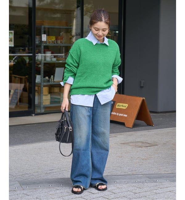 JOURNAL STANDARD「《追加2》テープヤーンDROPプルオーバー」|ニット・セーター|