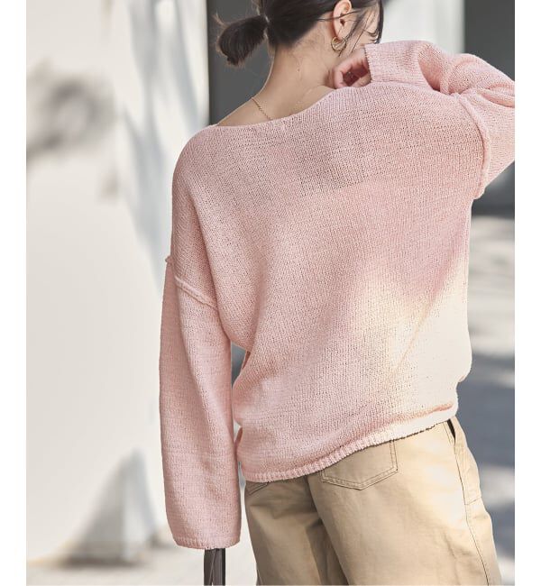 JOURNAL STANDARD「《追加2》テープヤーンDROPプルオーバー」|ニット・セーター|