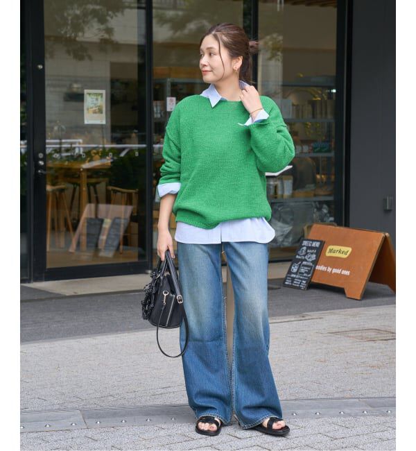 JOURNAL STANDARD「《追加2》テープヤーンDROPプルオーバー」|ニット・セーター|