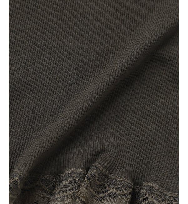 JOURNAL STANDARD relume「スーピマコットンストレッチレースキャミソール」|タンクトップ|