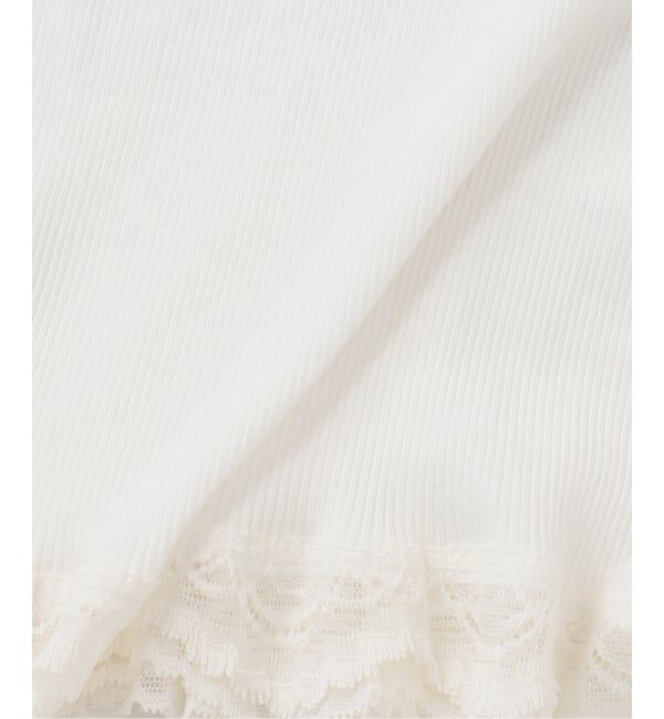 JOURNAL STANDARD relume「スーピマコットンストレッチレースキャミソール」|タンクトップ|