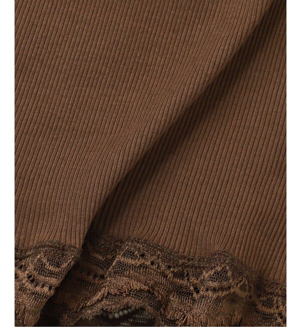 JOURNAL STANDARD relume「スーピマコットンストレッチレースキャミソール」|タンクトップ|