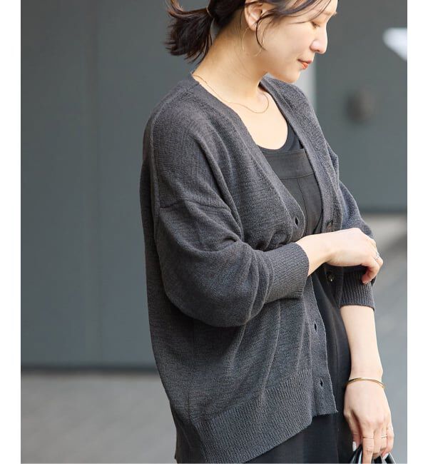 JOURNAL STANDARD「テープヤーンVカーディガン」|カーディガン|