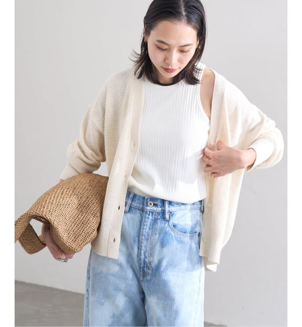 JOURNAL STANDARD「テープヤーンVカーディガン」|カーディガン|