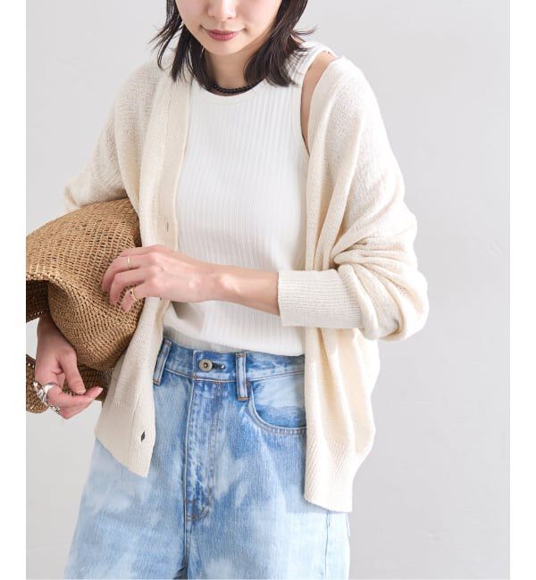JOURNAL STANDARD「テープヤーンVカーディガン」|カーディガン|