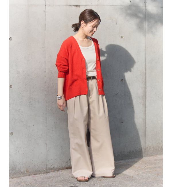 JOURNAL STANDARD「テープヤーンVカーディガン」|カーディガン|