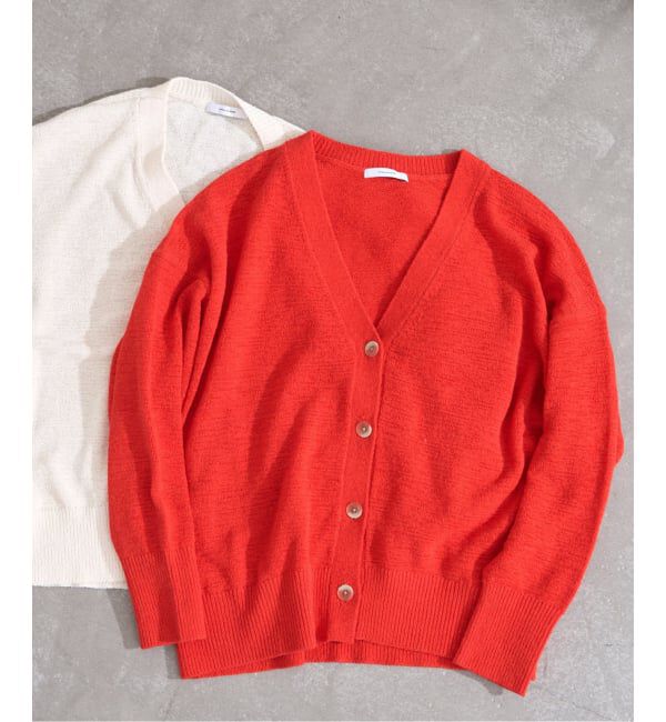 JOURNAL STANDARD「テープヤーンVカーディガン」|カーディガン|