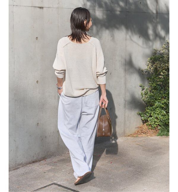 JOURNAL STANDARD「テープヤーンニュアンスVプルオーバー」|ニット・セーター|